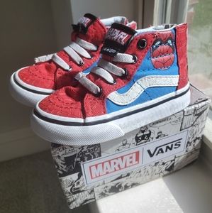Toddler Marvel Spiderman Vans